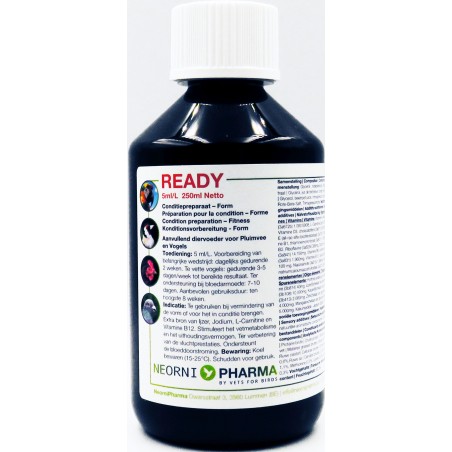 Ready 250ml - Neornipharma à 52,00 € - Neornipharma - REA-250 - Complément Alimentaire