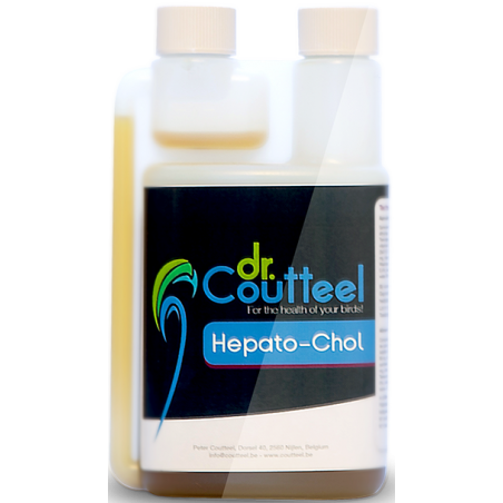 Hepato-Chol 500ml Protector - liver - Dr. Coutteel DRC-0005 Dr. Coutteel 39,80 € Ornibird