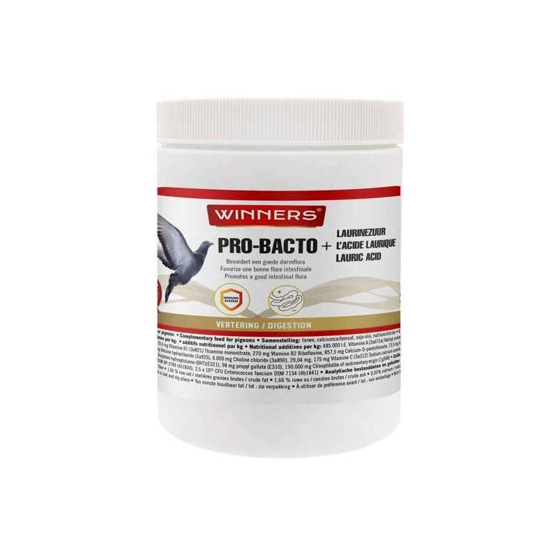 Pro-Bacto + l'acide laurique 500gr - Winners