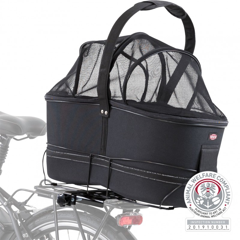 Panier pour vélo pour porte-bagages larges L.48 x l.29 x H.42 cm