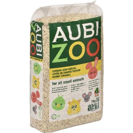 Paille de chanvre 7kg - Aubi Zoo à 13,30 € - Grizo - 206142 - Couvre-sols