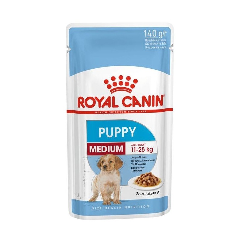 Medium Puppy 10x140gr - Royal Canin