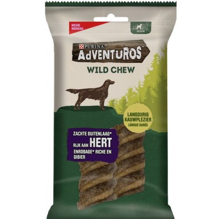 Adventuros Wild Chew pour chien de taille moyenne Au gibier 200gr - Purina