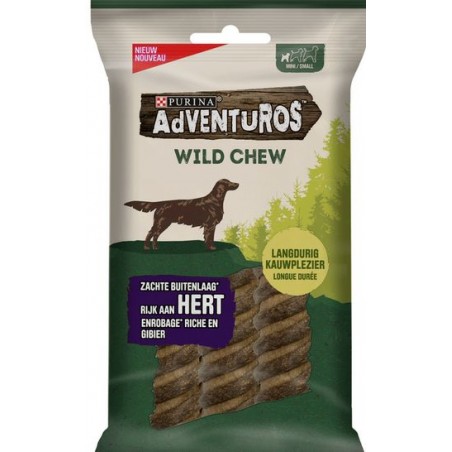 Adventuros Wild Chew S Au gibier 150gr - Purina à 3,19 € - Purina - 12579870 - Purina
