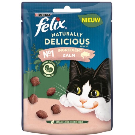 Naturally Delicious Saumon 50gr - Felix 12461211 Purina 2,10 € Ornibird