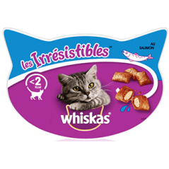 Les irrésistibles Saumon 8gr - Whiskas à 2,40 € - Whiskas - 176003 - Whiskas