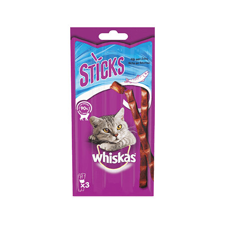 Stick Au Saumon 3x - Whiskas à 2,00 € - Whiskas - 238455 - Whiskas