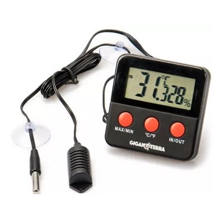 Thermomètre/Hygromètre digital - Giganterra à 22,95 € - Giganterra - G04-00108 - Thermomètres et hygromètres