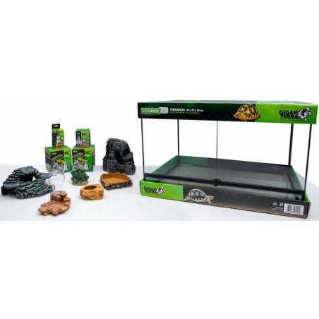 Kit Pogona Juvenile 80x50x50cm - Giganterra à 379,95 € - Giganterra - G04-00437 - Terrariophilie