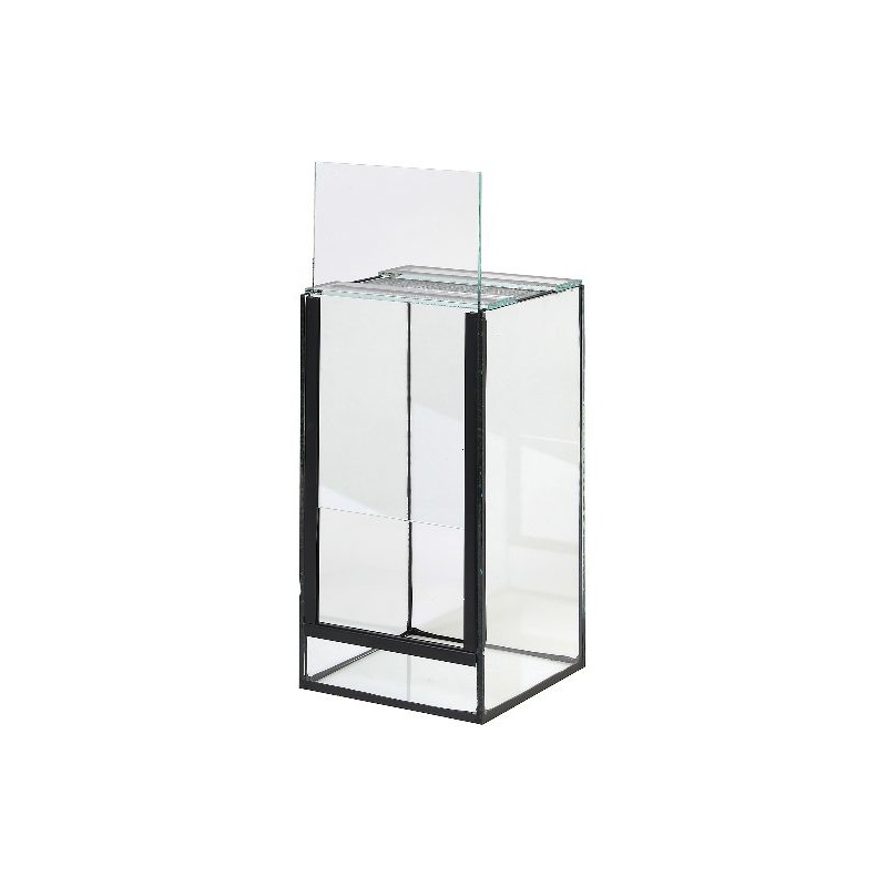 Terrarium porte guillotine 15x15x30cm