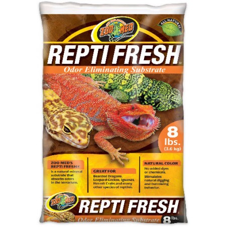 ReptiFresh Substrat éliminant les odeurs 3,6kg à 17,15 € - Grizo - 742050 - Substrats