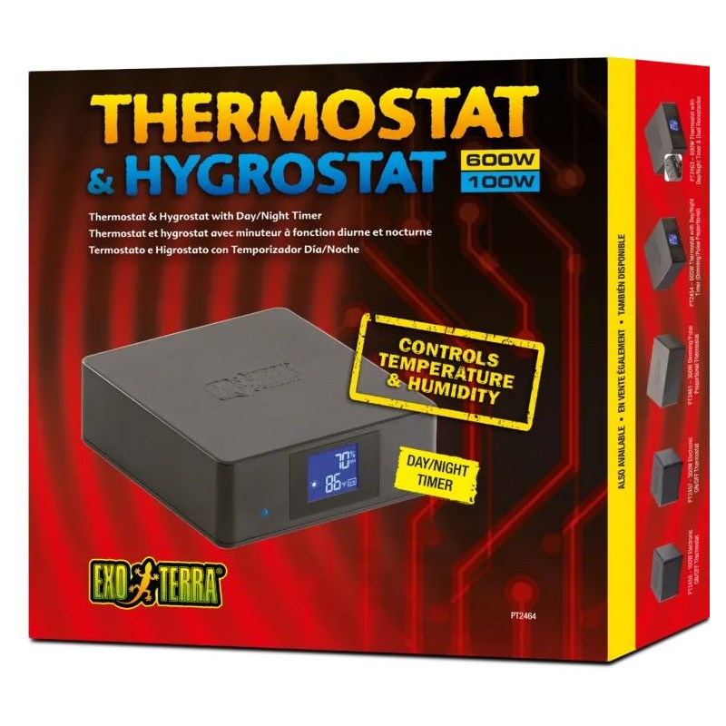 Thermostat Hygrostat 600w - Exo Terra