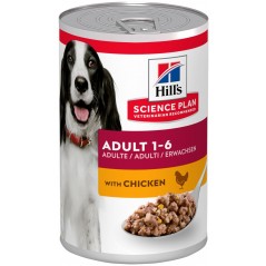 Science Plan Aliment pour chien adulte au poulet 370gr - Hill's à 4,00 € - Hill's - 607098 - Hill's