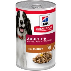 Science Plan Aliment pour chien adulte à la dinde 370gr - Hill's à 4,00 € - Hill's - 607097 - Hill's