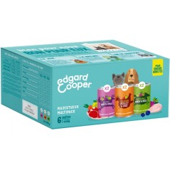 Multipack Patées Sans Céréales 6x400g pour chien adulte - Edgard & Cooper à 22,00 € - Edgard & Cooper - 7148783 - Edgard & Co...