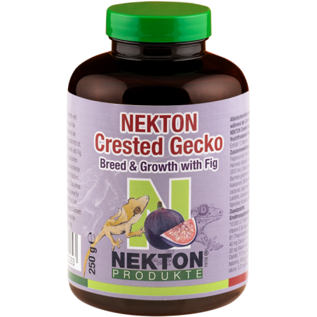 Nekton-Crested Gecko Breed & Growth avec figue 250gr - Nekton à 25,95 € - Nekton - 232250 - Vitamines et suppléments