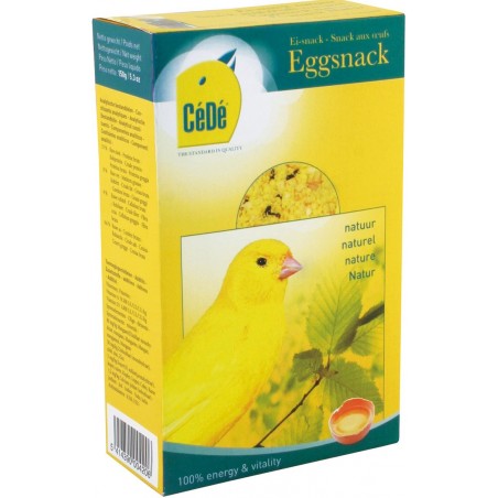 Snack aux oeufs naturel 150gr - Cédé 4420 Cédé 2,95 € Ornibird