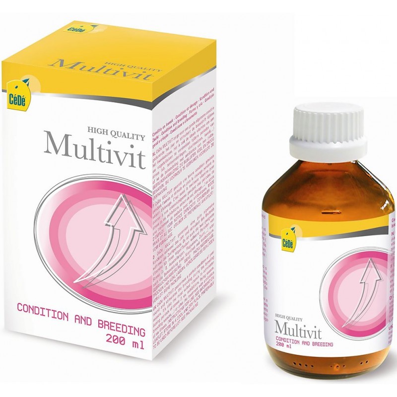 Multivit Vitamines 200ml - Cédé