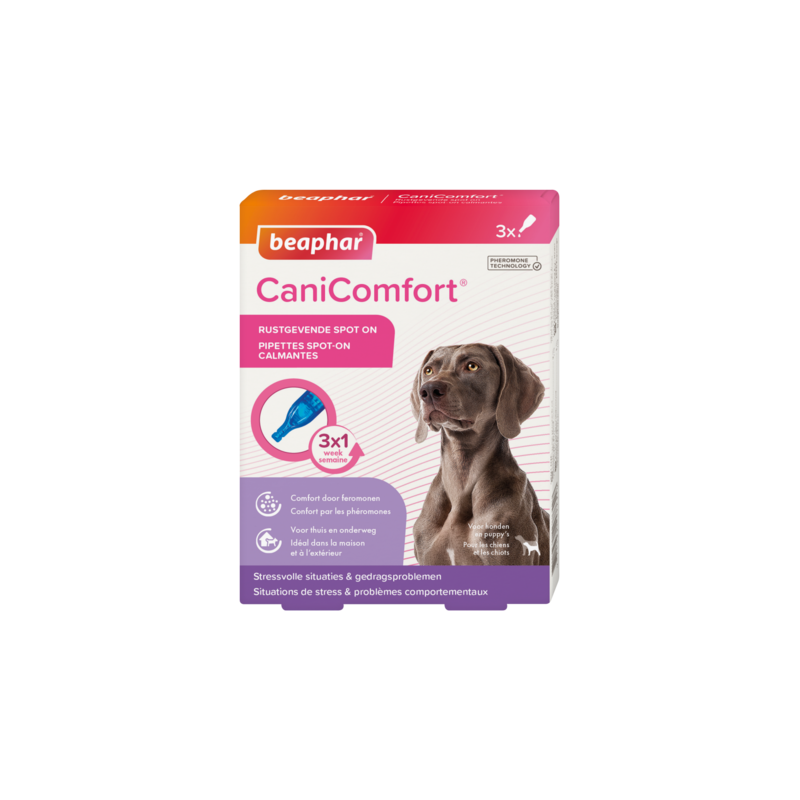 CaniComfort Spot On Calmant 3x1ml - Beaphar