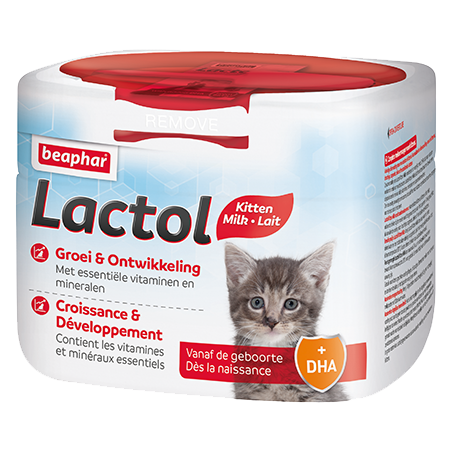 Lactol Kitten Milk 250gr - Beaphar à 15,60 € - Beaphar - 15191 - Vitamines et Compléments