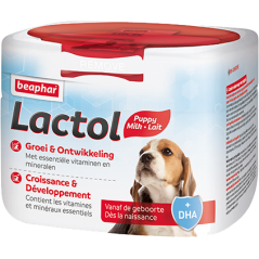 Lactol Puppy Milk 250gr - Beaphar à 13,70 € - Beaphar - 15190 - Autres, vitamines et compléments