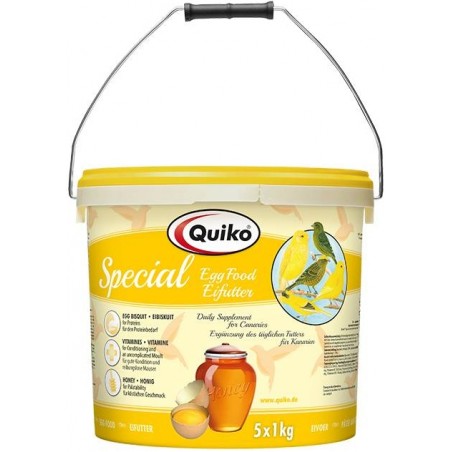 Quiko Special, Pâtée aux oeufs 5 kg 100085 Quiko 27,30 € Ornibird