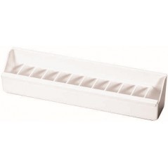 Mangeoire sans crochet avec grille 30cm, blanc - 2G-R à 3,00 € - 2G-R - ART-051W - Mangeoires