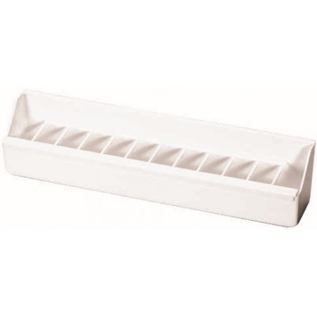 Mangeoire sans crochet avec grille 30cm, blanc - 2G-R à 3,00 € - 2G-R - ART-051W - Mangeoires