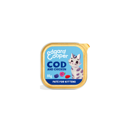 Patée pour kitten COB et poulet 85gr - Edgard & Cooper à 1,30 € - Edgard & Cooper - 641091 - Edgard & Cooper