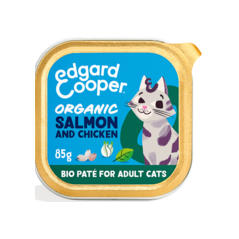 Patée pour chat Organic Saumon et poulet 85gr - Edgard & Cooper à 1,50 € - Edgard & Cooper - 641152 - Edgard & Cooper