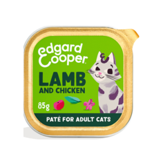 Patée pour chat Agneau et poulet 85gr - Edgard & Cooper à 1,30 € - Edgard & Cooper - 641138 - Edgard & Cooper