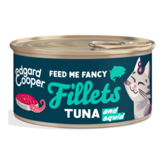 Adult Filets de thon et calamar 70gr - Edgard & Cooper à 2,00 € - Edgard & Cooper - 640872 - Edgard & Cooper