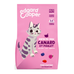 Croquettes Kitten Canard et poulet 2kg - Edgard & Cooper 640445 Edgard & Cooper 25,00 € Ornibird