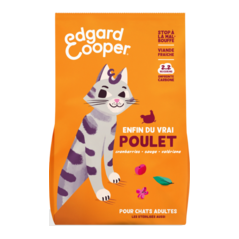 Croquettes Chat Poulet 325gr - Edgard & Cooper à 6,00 € - Edgard & Cooper - 643996 - Edgard & Cooper