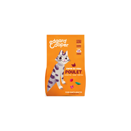 Croquettes Chat Poulet 325gr - Edgard & Cooper 643996 Edgard & Cooper 6,00 € Ornibird