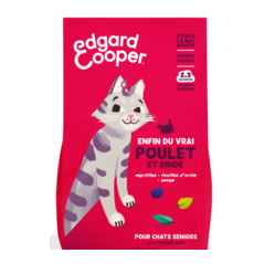 Croquettes Chat Senior Poulet et dinde 2kg - Edgard & Cooper 640483 Edgard & Cooper 25,00 € Ornibird