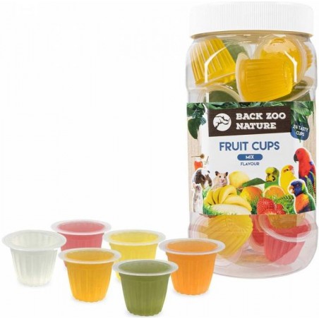 Coupe de fruit mix 24 pièces - Back Zoo Nature à 10,95 € - Back Zoo Nature - ZF9270 - Snacks