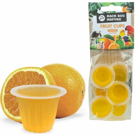 Coupe de fruit orange 6 pièces - Back Zoo Nature à 3,00 € - Back Zoo Nature - ZF9278 - Snacks