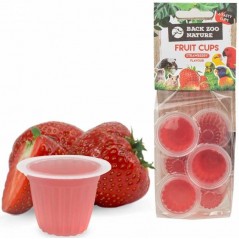 Coupe de fruit fraise 6 pièces - Back Zoo Nature à 3,00 € - Back Zoo Nature - ZF9279 - Snacks