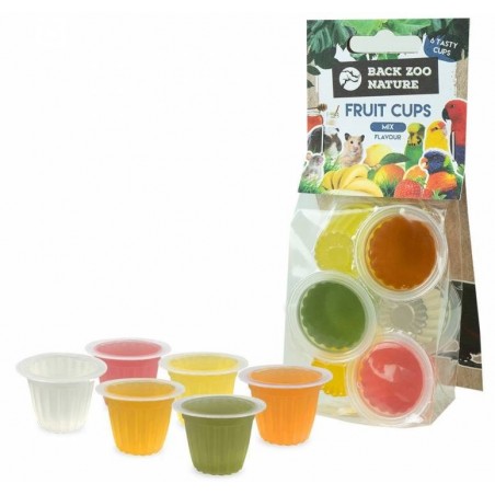 Coupe de fruit mix 6 pièces - Back Zoo Nature à 3,00 € - Back Zoo Nature - ZF9284 - Snacks