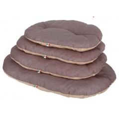 Coussin Loneta Beige/Gris 58x43x7cm - Kerbl à 13,95 € - Kerbl - KBL80353 - Coussins ovales