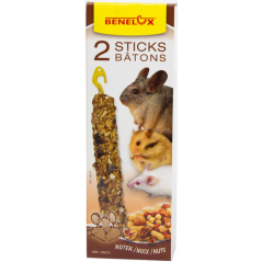 2 Sticks Rongeurs Noix - Benelux à 1,90 € - Benelux - 36213 - Crackers - Sticks