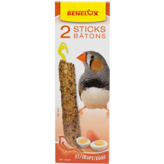 2 Sticks Exotiques Oeuf - Benelux à 1,90 € - Kinlys - 16232 - Snacks