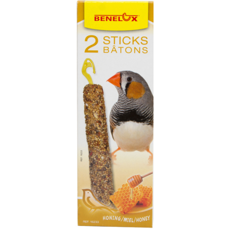 2 Sticks Exotiques Miel - Benelux à 1,90 € - Kinlys - 16233 - Snacks