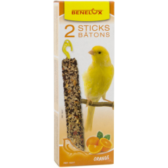 2 Sticks Canaris Orange - Benelux à 1,90 € - Kinlys - 16217 - Snacks