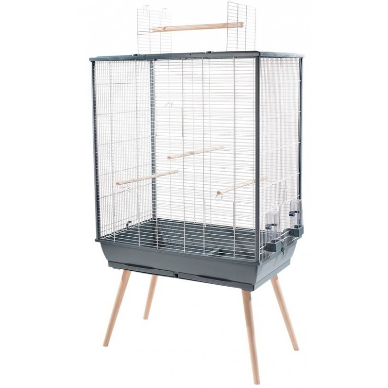 Cage Neo Jili XL Gris 93x42x81cm - Zolux