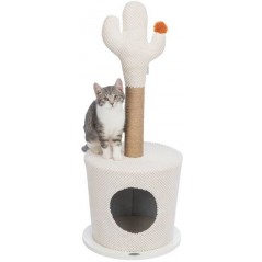 Abri douillet avec cactus 84x36cm - Trixie à 55,00 € - Trixie - 44414 - Arbre à chat & griffoir