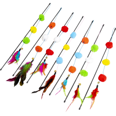 Pompoms canne à pêche 46cm à 4,20 € - Pet Solutions - 49/1056 - Action