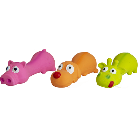 Animal Latex avec pouet 16cm à 5,55 € - Pet Solutions - 49/2047 - Jouets latex, vinyl & caoutchouc