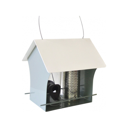 Silo d'alimentation double en metal 22cm 17328 Kinlys 24,95 € Ornibird